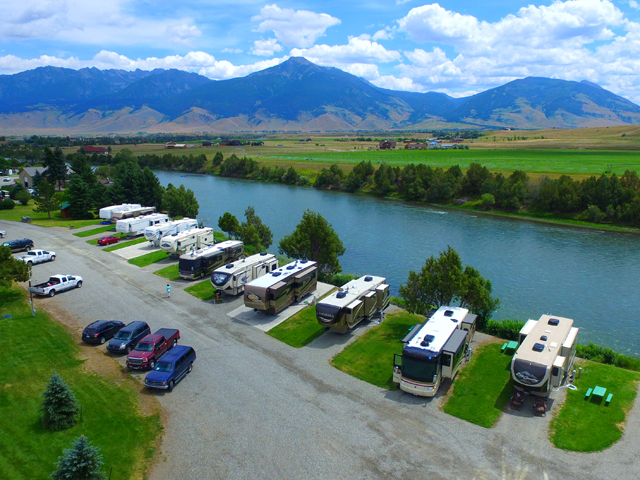 Rv Sites Yellowstone Edge Rv Park Paradise Valley Mt